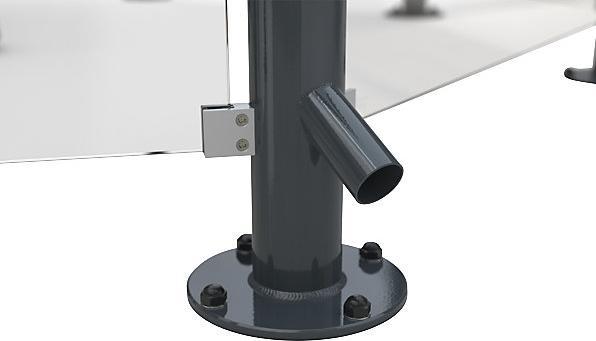 Image du produit Wsm Pavillon octogonal pour fumeurs modèle Paris