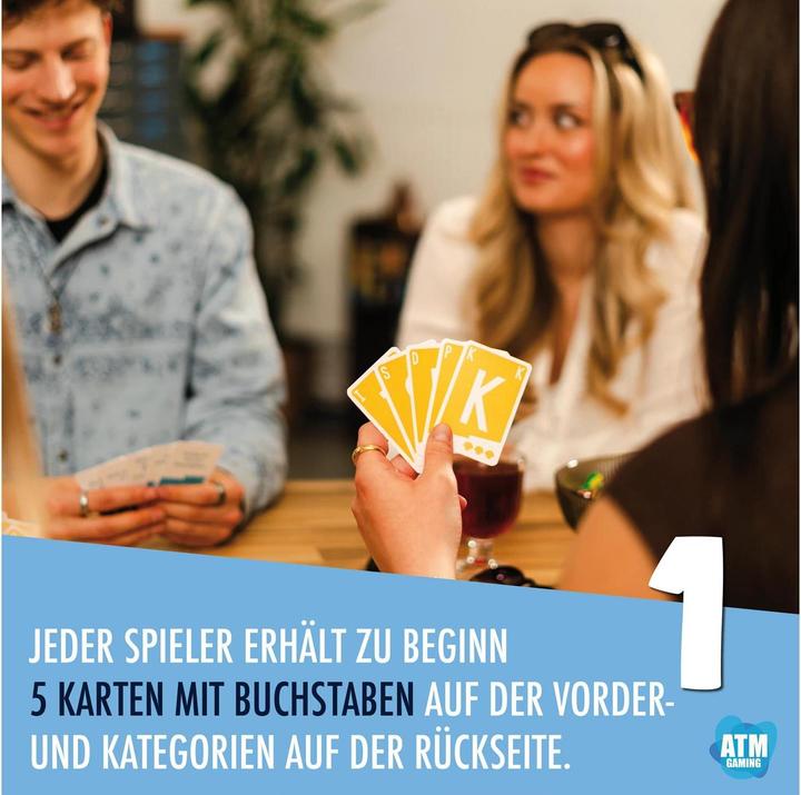Actual product image ATM Gaming Quickstop Familien-Edition, d (German, 2 - 7 Players)