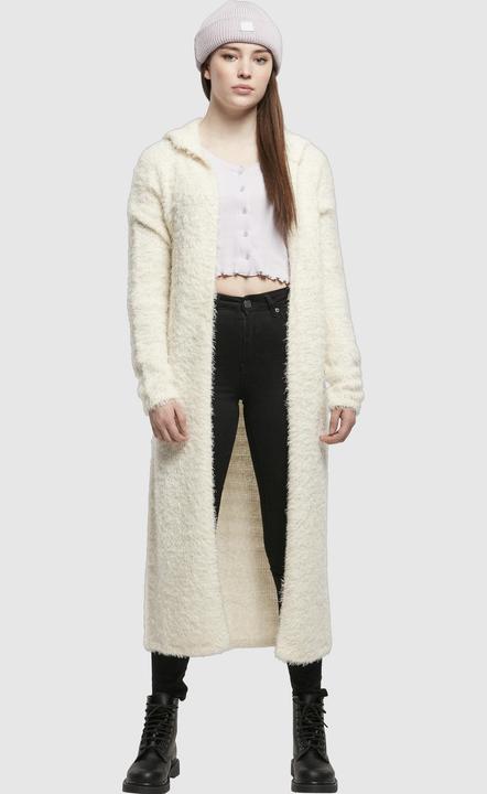 Produktbild Urban Classics Ladies Hooded Feather Cardigan (XXL)