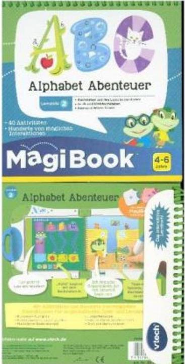 Actual product image VTech educational playbook (German, 4 - 6 years)