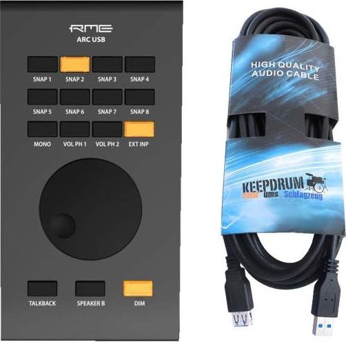 Produktbild RME Audio RME Fernsteuerung ARC USB Black Edition mit USB Verlängerung (USB)