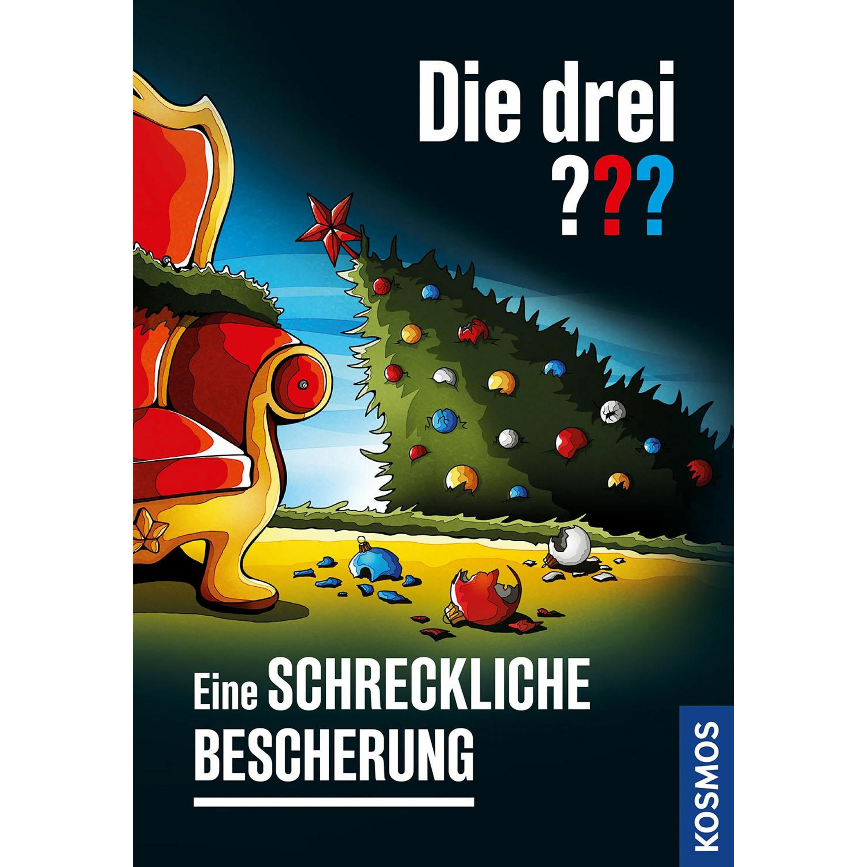Die drei??? Eine schreckliche Bescherung, Kinderbücher von Andreas Ruch, Marco Sonnleitner