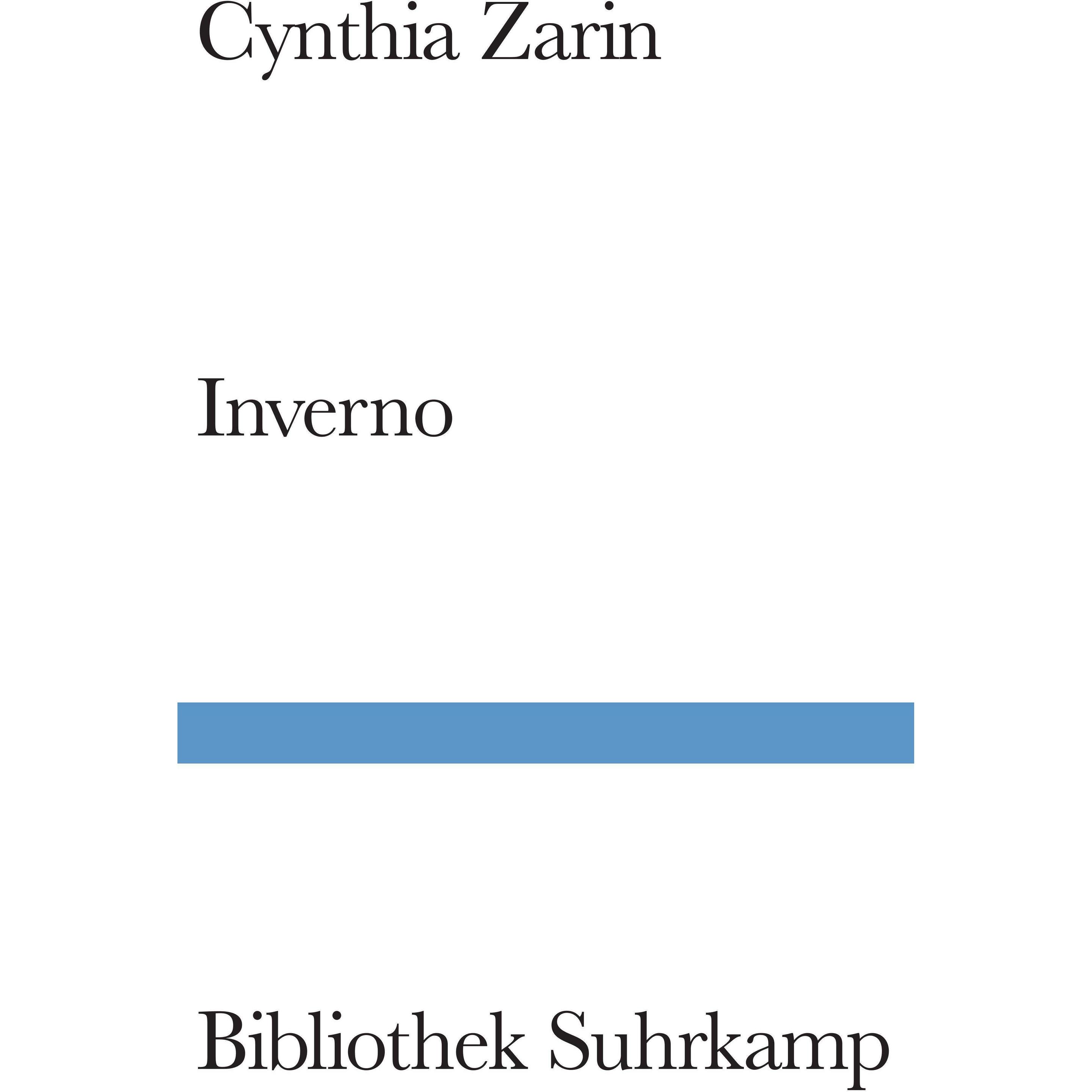 Inverno, Belletristik von Cynthia Zarin, Esther Kinsky