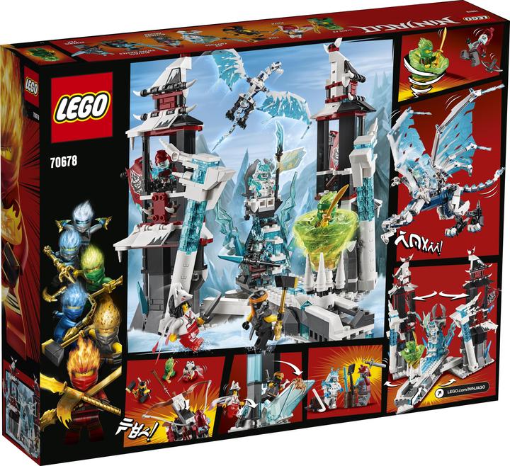 Actual product image LEGO Fortress in the eternal ice (70678, LEGO Ninjago)