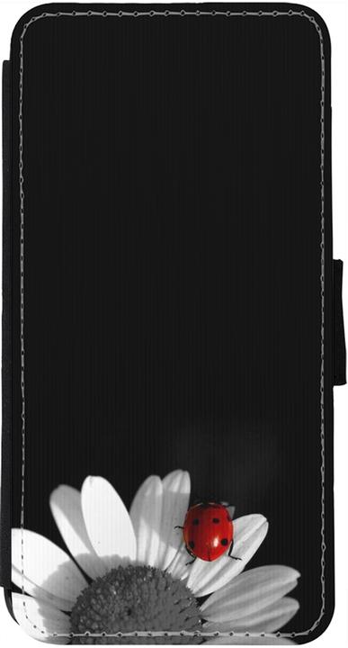 Produktbild PhoneLook Hülle Wallet schwarz Black and white Cox (Apple iPhone 13)