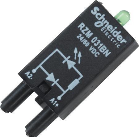 Actual product image APC Wiring module RZM031BN Diode function, rated control supply voltage Us at