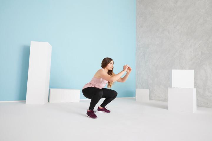 Produktbild Domyos Leggings Damen mit Smartphonetasche lang (W45/L31)