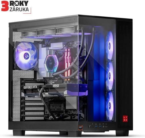 LYNX ULTIMATE Ryzen 7 9800X3D 64GB 2TB SSD NVMe RTX 5070 Ti 16G W11 Home (2000 GB, 64 GB, AMD Ryzen 7 9800X3D)