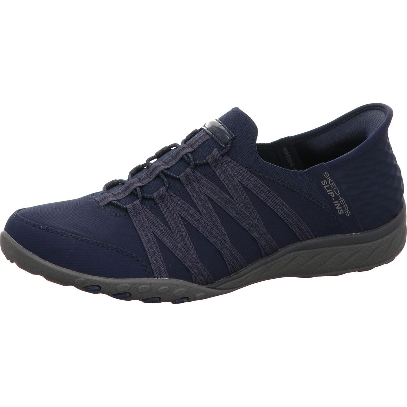 Skechers, Damen, Halbschuhe, Slipper 100593 NVY, Blau, (37)