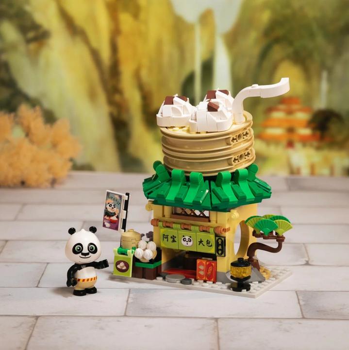 Produktbild Pantasy Kung Fu Panda™ Mini Street View- Po's Dumpling Shop