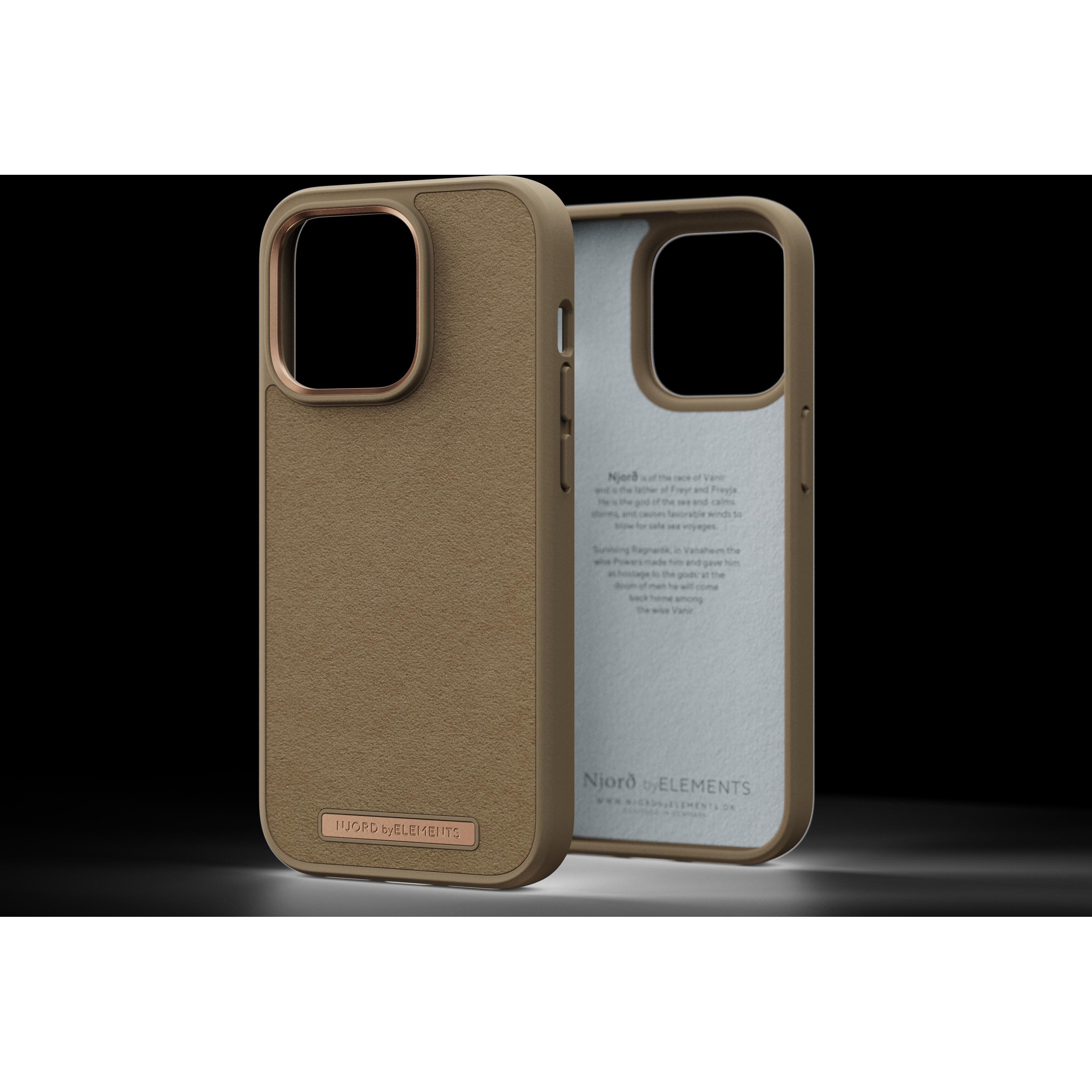 Njord Comfort+ (Apple iPhone 14 Pro Max), Smartphone Hülle, Beige