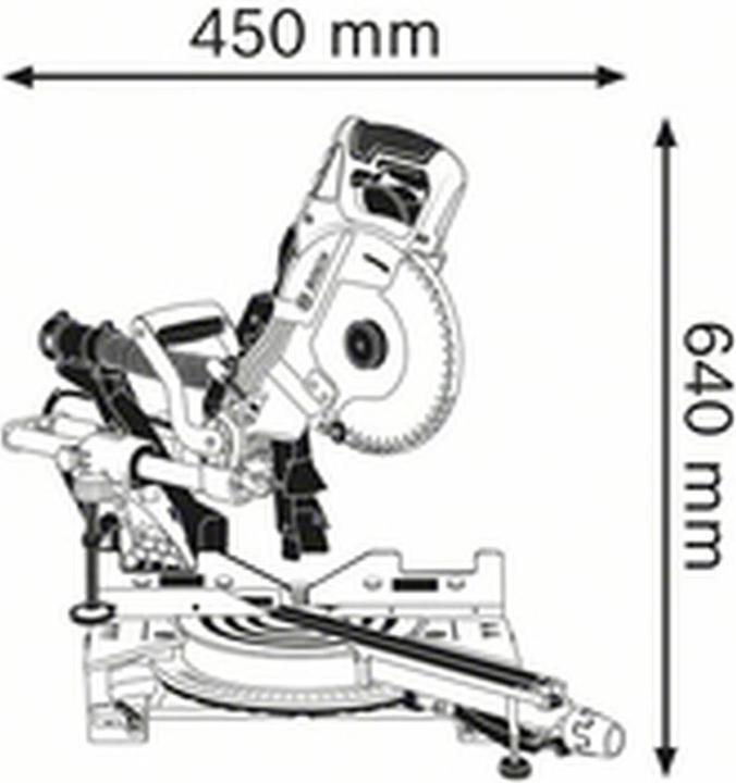 Produktbild Bosch Professional Paneelsäge GCM 8 SDE