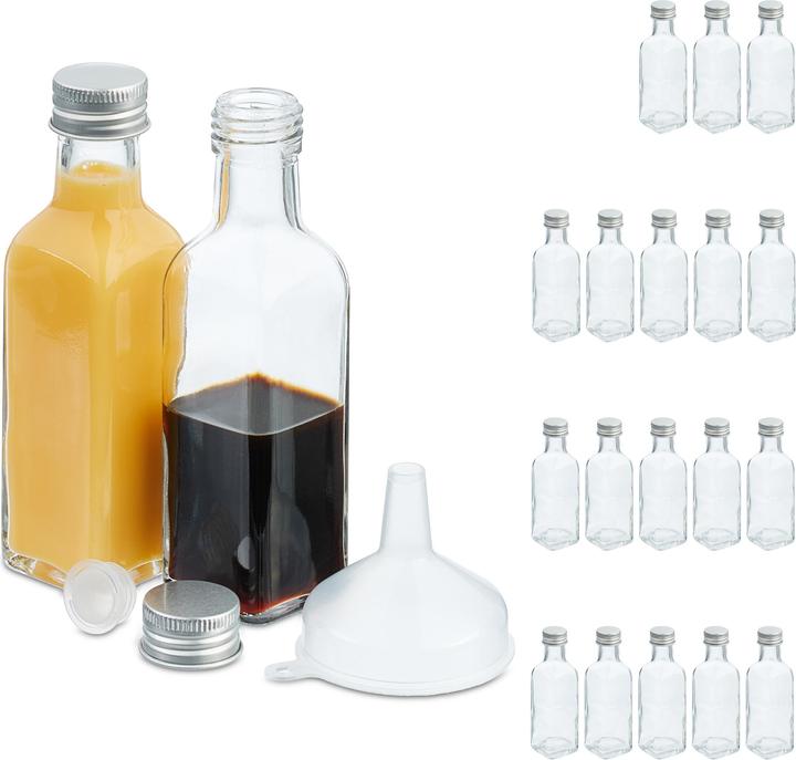 Produktbild Relaxdays Flaschen Set (20 Stk., 0.10 l)