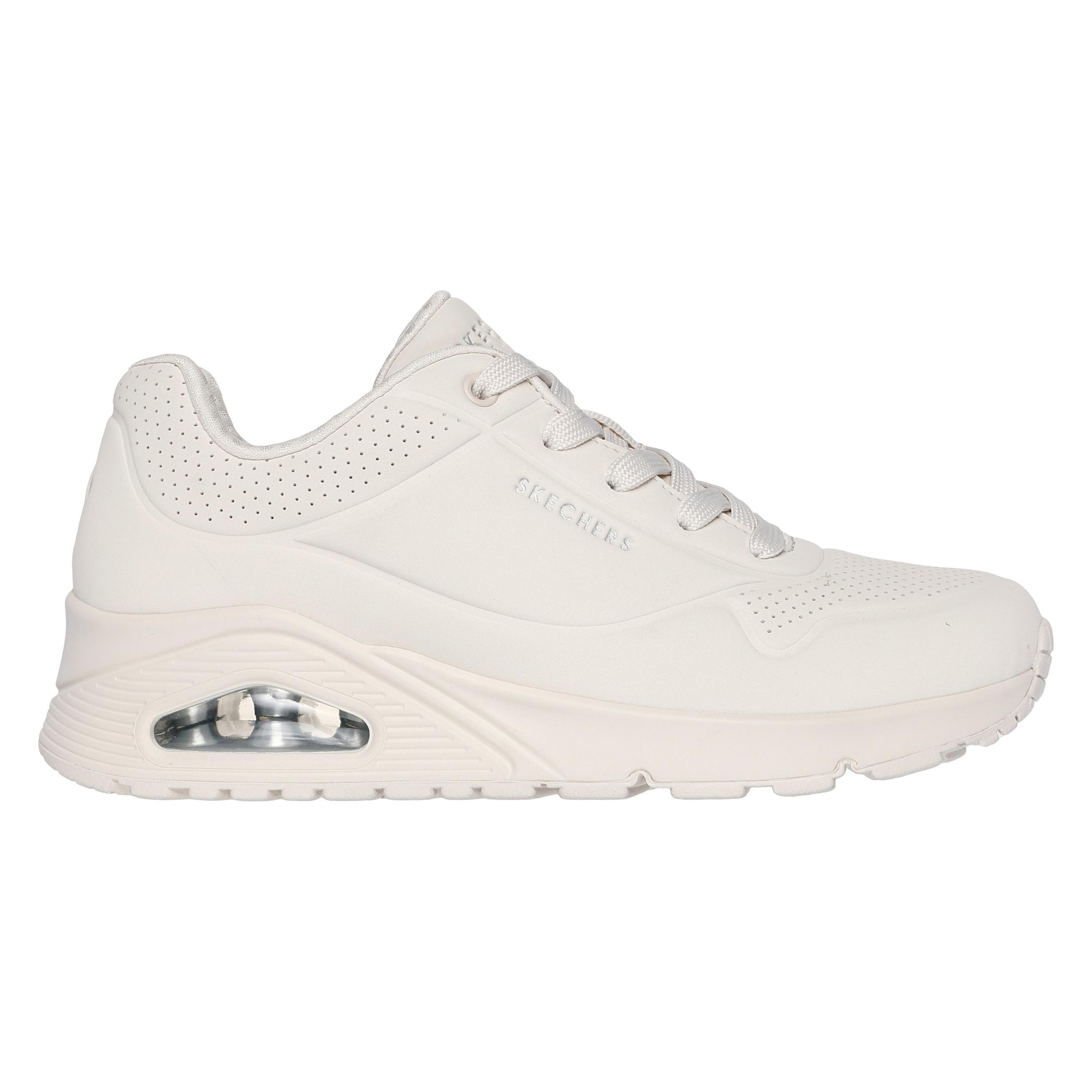 Skechers, Vrouwen, Sneakers, Uno - Stand On Air - Dames Sneakers - Wit, Wit, (39)