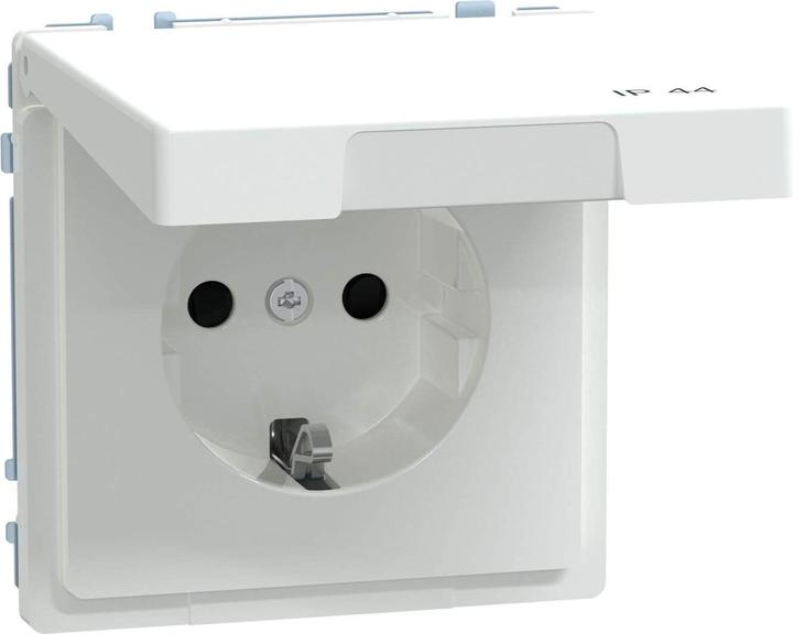 Produktbild Merten SCHUKO-Steckdose mit Klappdeckel
