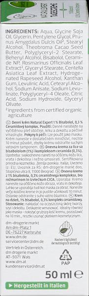 Actual product image dm alverde Natural Expert Day Cream (Day cream)