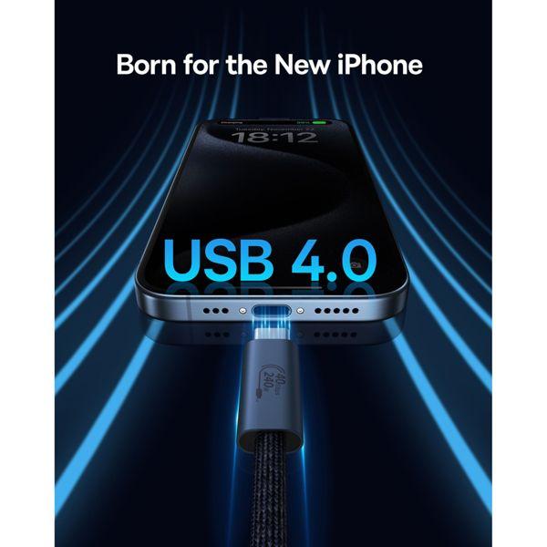 Produktbild Baseus USB C – USB C (1 m, USB 4.0, 240 W)