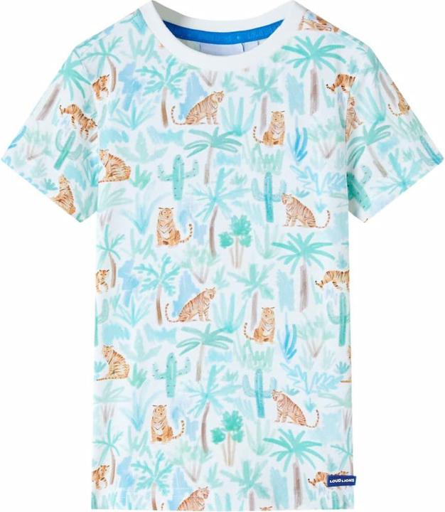 Immagine prodotto vidaXL Maglietta da bambino ecrù 116,Materiale: 95 % cotone. 5 (116)