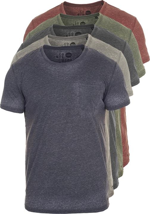 Immagine prodotto Solid Toke T-Shirt A Maniche Corte Maglietta Da Uomo Con Girocollo (S)