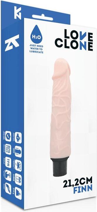 Actual product image Love Clone Loveclone Finn Self Lubricating Vibrator 21.2cm