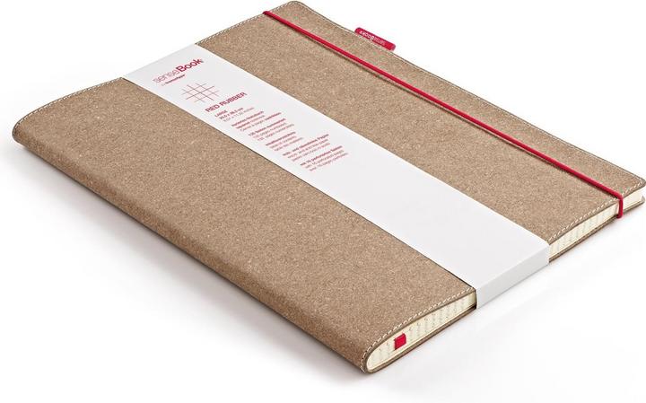 Produktbild Transotype senseBook Red Rubber (A4, Kariert, Harter Einband)