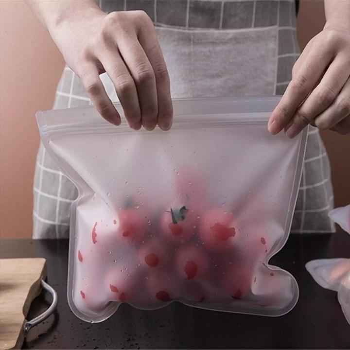 Produktbild JTI Verschliessbare Kunststofftasche zur Aufbewahrung von Lebensmitteln (1 x)