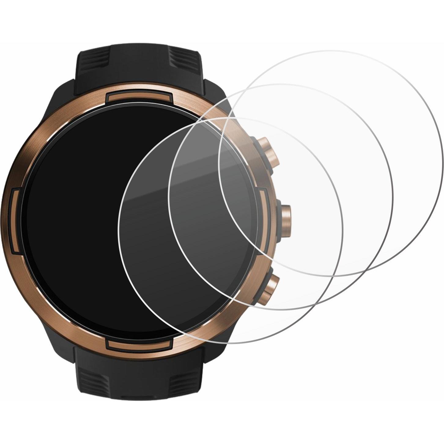 Thumbnail - Savvies Panzerglas Hartglas Displayschutz, Smartwatch Schutzfolie, Transparent