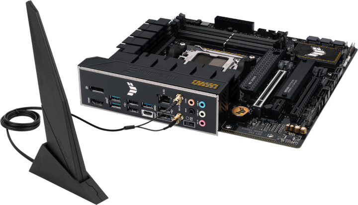 Produktbild ASUS TUF GAMING B650M-PLUS WIFI (AM5, AMD B650M, mATX)