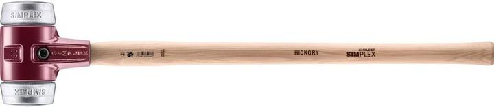 Actual product image Halder SIMPLEX sledge hammer, soft metal with malleable cast iron housing and hickory handle | D=80 mm | (4.25 g)