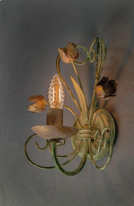 Image du produit Paulmann Bougie en verre torsadé Vintage (E14, 430 lm, 1 x)