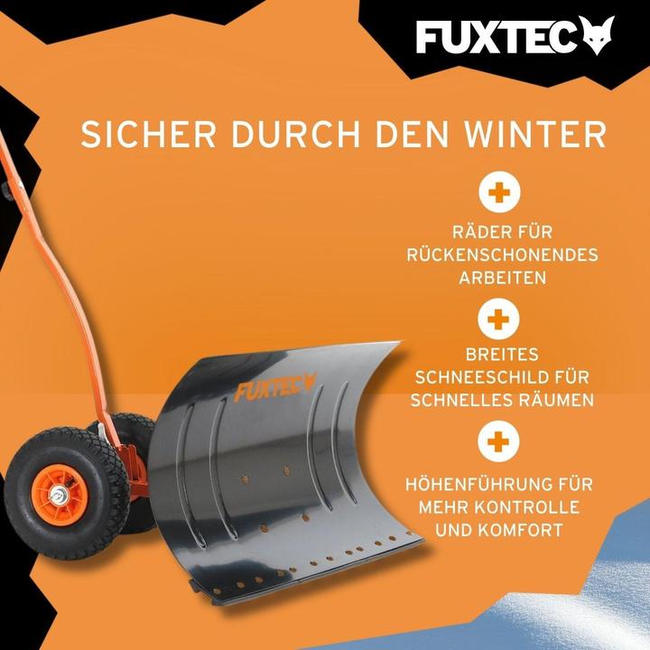 Produktbild Fuxtec Schneeschaufel mit Räder