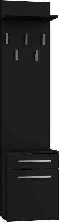 Actual product image Topeshop DUO WIESZAK CZERŃ clothes hanger (1x)