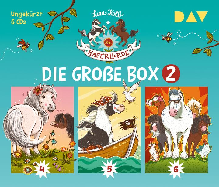 Image du produit La horde d'avoine - Le grand coffret 2 (parties 4 à 6) (Citoyen Lars Dietrich, Nina Dulleck, Sabine Stiepani, Suza Kolb, Allemand)