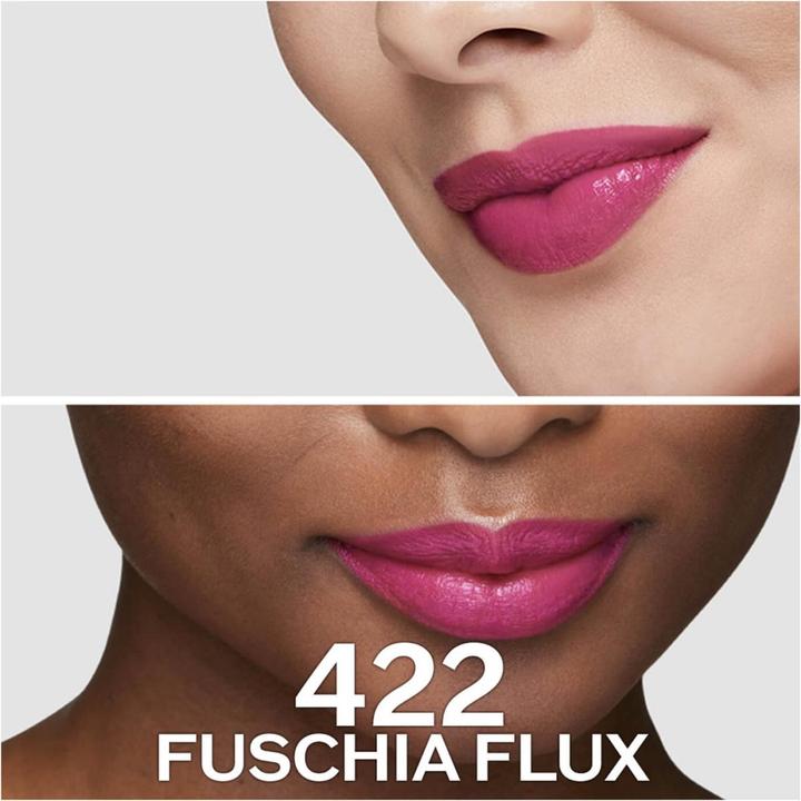 Actual product image Shiseido Technosatin Gel Lipstick No 422 (422 FUCHSIA FLUX)