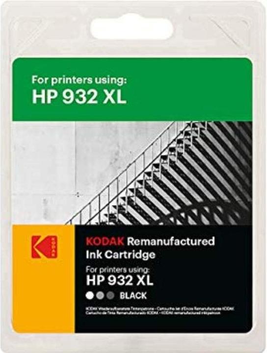 Produktbild Kodak Supplies 185H093230 passend für HP OJ6100 Tinte schwarz kompatibel zu HP932XL/CN053AE 1000 Sei