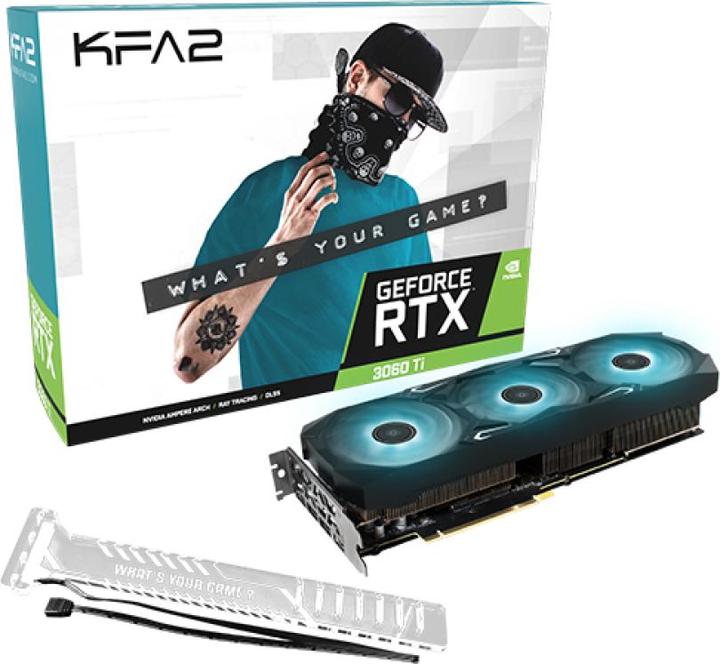 Actual product image KFA2 GeForce RTX 3060 Ti Plus SG OC V2 (8 GB)