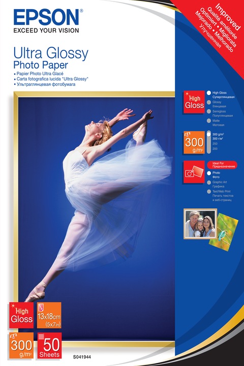 Epson Ultra Glossy (300 g/m², 13 x 18 cm, 50 x)