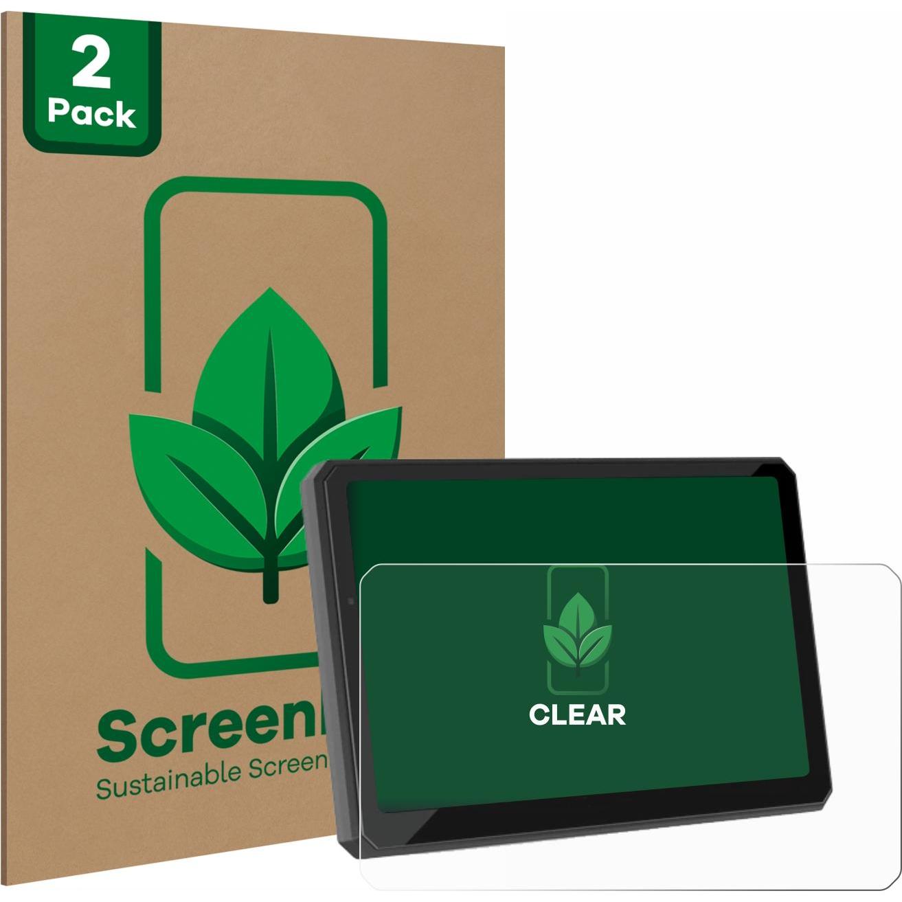 ScreenLeaf, Fahrzeug Navigation Zubehör, Schutzfolie nachhaltiger Displayschutz Display Schutz Folie Klar Transparent