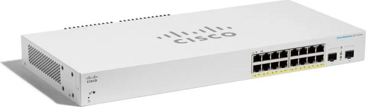 Produktbild Cisco PoE+ Switch CBS220-16P-2G 18 Port (18 Ports)