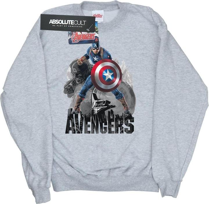 Immagine prodotto Captain America Action Pose Felpa Uomo (L)