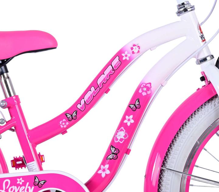 Actual product image Volare Lovely Kinderfiets - Meisjes - 20 inch - Roze - 7 versnellingen (20")