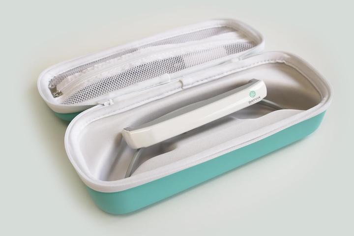 Actual product image Dayvia Portable Rechargeable Light Therapy Lamp with Adjustable Nose Rest and Multiple Programs