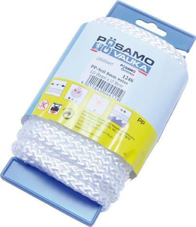 Produktbild Magni PP-Seil gefl. E blau 5,0mmx20m auf Lg-Haspel (20 m)