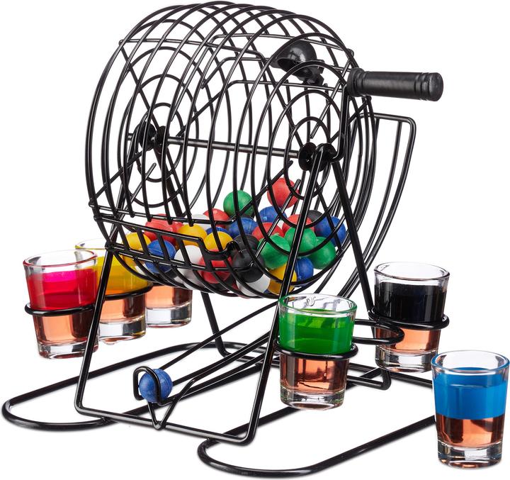 Immagine prodotto Relaxdays Bingo con gioco alcolico