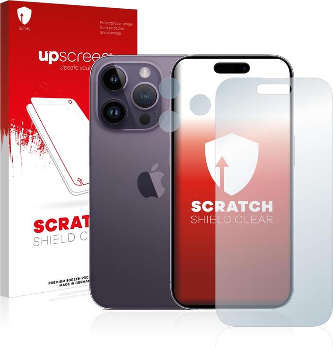 Actual product image upscreen Scratch Shield Protector (1 pcs., Apple iPhone 14 Pro)