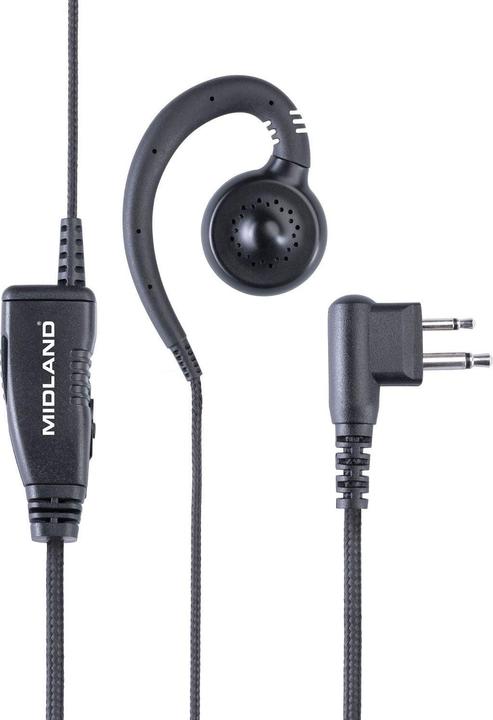 Midland MA29-M Earphone/Mike with PTT-2 PIN Motorola