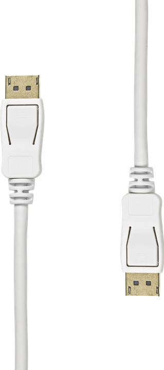 Produktbild ProXtend DisplayPort Cable 1.4 1.5M White (1.50 m, DisplayPort)