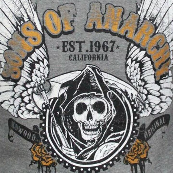 Produktbild Sons Of Anarchy Pullover Motiv Sensenmann mit Flügeln (M)