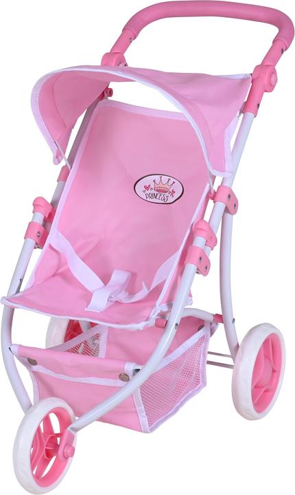 Knorrtoys Puppenbuggy Jogger Lio - "Princess white rose"