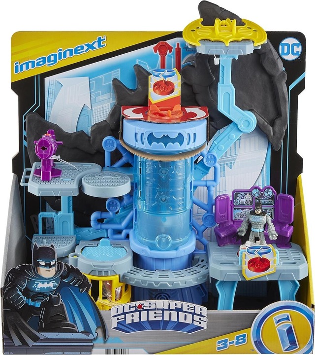 Immagine prodotto Mattel Bat-caverna Bat-Tech